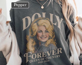 Dolly Parton Shirt, Vintage Country Music Shirt, Comfort Colors Tee, Retro Western Graphic Tee, Country Singer Shirt, Dolly Forever