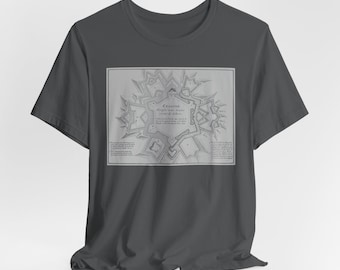 Star Fort Tshirt Tartaria Shirt Hidden History Ancient Technology Truther Shirt Conspiracy Tshirt Paris Star Fort Unisex Tshirt Old World