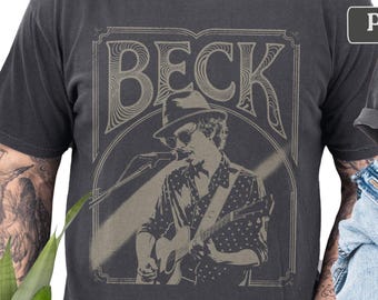 Beck T-Shirt, Retro 90s Music Shirt, Alternative Music Tee, Indie Graphic Tee, Comfort Colors Band Shirt, Gift for Music Lovers