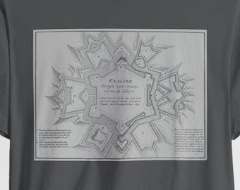 Camiseta Star Fort, camiseta Tartaria, camiseta Hidden History Ancient Technology Truther, camiseta Old World Antiquatech, camiseta Paris Star Fort unisex