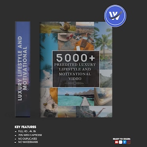Luxury Reel Lifestyle – 5000+ Premium full HD , 4K & 8K Reels for Instagram, YouTube, and TikTok