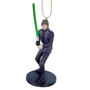 Luke Skywalker Ornament Figure Figurine Christmas Ornament Gift Decor Collectible from Disney Movie Star Wars Series