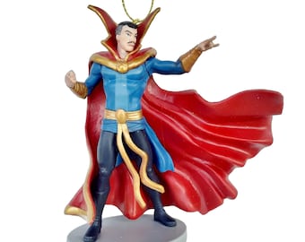 Doctor Strange SuperHero Ornament Figure Figurine Avenger Christmas Ornament Gift Decor Collectible from Disney Movie Avengers: Endgame