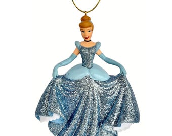 Princess Cinderella Ornament Figure Figurine Gown Christmas Ornament Gift Decor Collectible from Disney Movie Cinderella