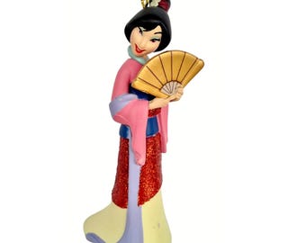 Princess Mulan Ornament Figure Figurine Traditional Dress Christmas Ornament Gift Decor Collectible from Disney Movie Mulan