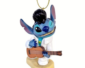 The King Stitch Character Ornament Figure Figurine Alien Christmas Ornament Gift Decor Collectible from Disney Movie Lilo and Stitch