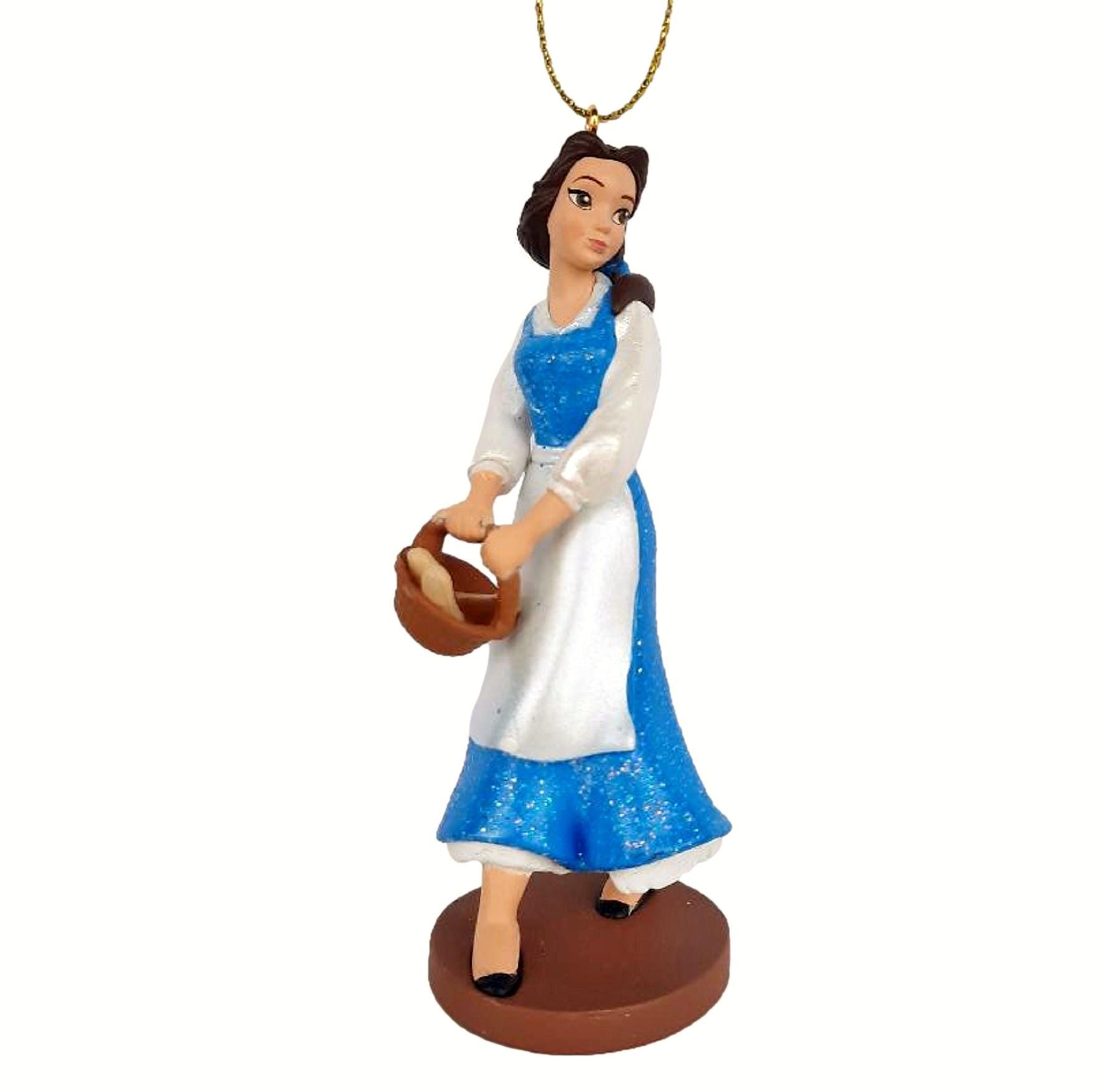 Princess Belle Ornament Figure Figurine Blue Dress Christmas Ornament Gift  Decor Collectible From Disney Movie Beauty and the Beast - Etsy