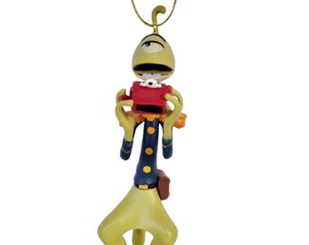 Pleakley Character Ornament Figure Figurine Alien Christmas Ornament Gift Decor Collectible from Disney Movie Lilo and Stitch
