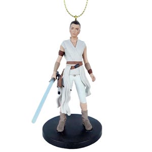 Rey Ornament Figure Figurine Christmas Ornament Gift Decor Collectible from Disney Movie Star Wars Series