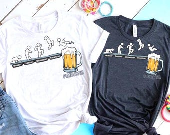 Funny Work SVG PNG Pictogram Week Design, Stick Figure Monday to Friday Jumping into Beer Mug, Digital Download Office Shirts, Beer Lovers