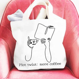Libros divertidos y café PNG SVG 8 Giro argumental Más café Mezcla y combina gráficos