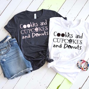 Funny Food SVG PNG Bundle Cookies and Cupcakes and Donuts, Dessert Lover Quote for Cricut, Sweet Tooth Cut File for Shirts, Mugs, Tote Gifts
