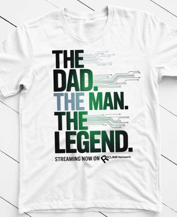 Father's Day SVG PNG the Man the Legend, Funny Dad Shirt Design