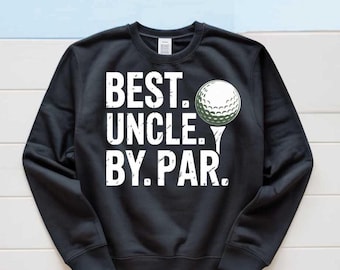 Golf PNG SVG 3 versioner Bästa farbror av par Rolig golffarbror Mixa och matcha gruppskjortor grafik