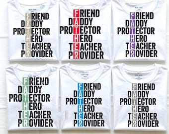 Father&#39;s Day SVG PNG Bundle Father Hero Teacher, Father Definition, Crossword Puzzle, Stickers, T-shirts, Matching Family Generational Gifts