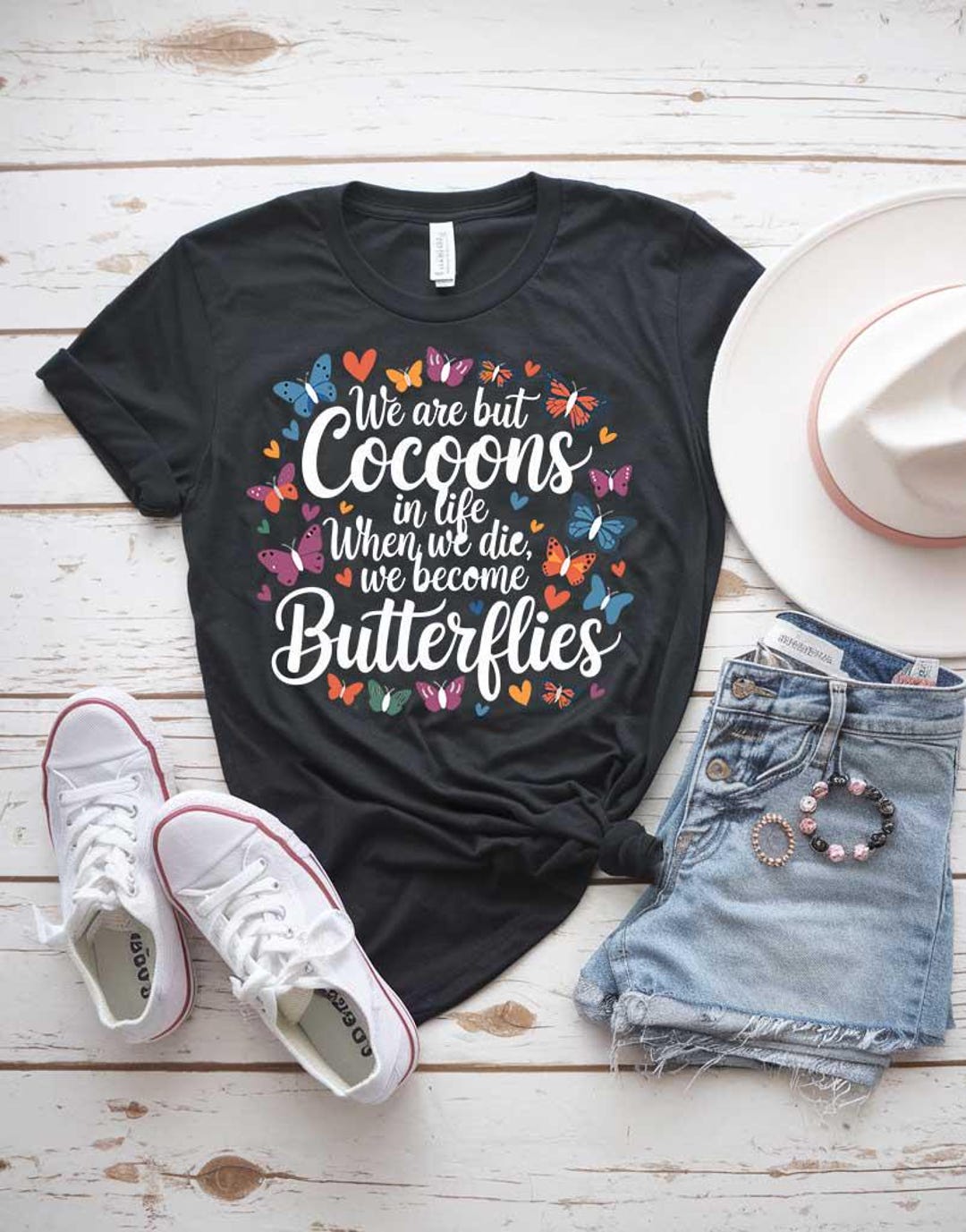 Photo inspiration: Visual Reference: Butterfly Png Memorial Quote We Are Cocoons In Life When