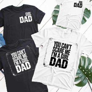 Girl Dad SVG PNG Bundle You Can’t Scare Me I'm a Girl Dad w Pocket Design for Father’s Day Shirts, Dads Digital Download Funny Dad Clipart