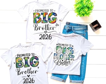 Big Brother SVG PNG Bundle 7 Versions Mix and Match Promoted to Big ...