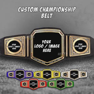 Benutzerdefinierte Schwergewichts-Wrestling-Meisterschafts-Gürtel | Personalisierter Logo Titel Gürtel | Handgefertigter Champion-Gürtel