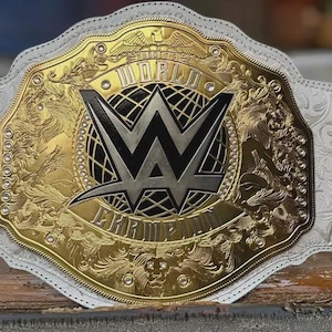 Womens World Heavyweight Rhea Championship Belt Wrestling Replica 2MM/4mm Brass, Adult Size Belt, Gift For Her, Gift for someone special