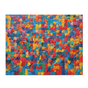 Hard Puzzle, Jigsaw puzzle in a puzzle, Extremely hard, 120, 252, 500 pieces, Puzzle lover gift