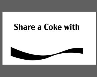 Coca-Cola Swoosh for T-shirts, decals, signs, cups and fun svg, png, jpeg