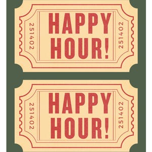 Arte murale Happy Hour