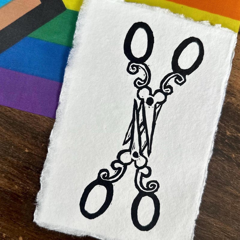 Scissors Lesbian Art - Etsy