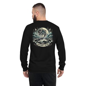 Champion-shirt met lange mouwen heren aangepast