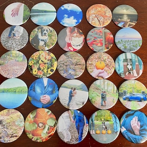 Custom Photo Magnets: Personalized Keepsake Gift (2.25 inch)