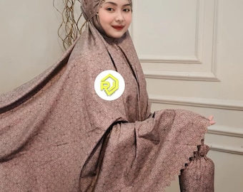 Nieuwste reismukena met 2-in-1 minizakje met lasergesneden motief van microkatoen