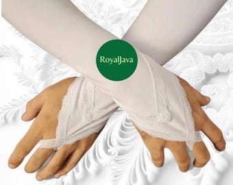 Koop 1 en 1 keer gratis - moslimarmband met veterring - moslimmouwen voor dames