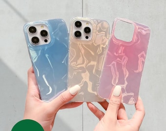 iPhone-hoesje mat rimpelverloop - harde case met textuur - iPhone 16 Pro Max