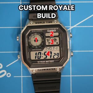 Anpassad Casio Royale (AE1200), JellyLab
