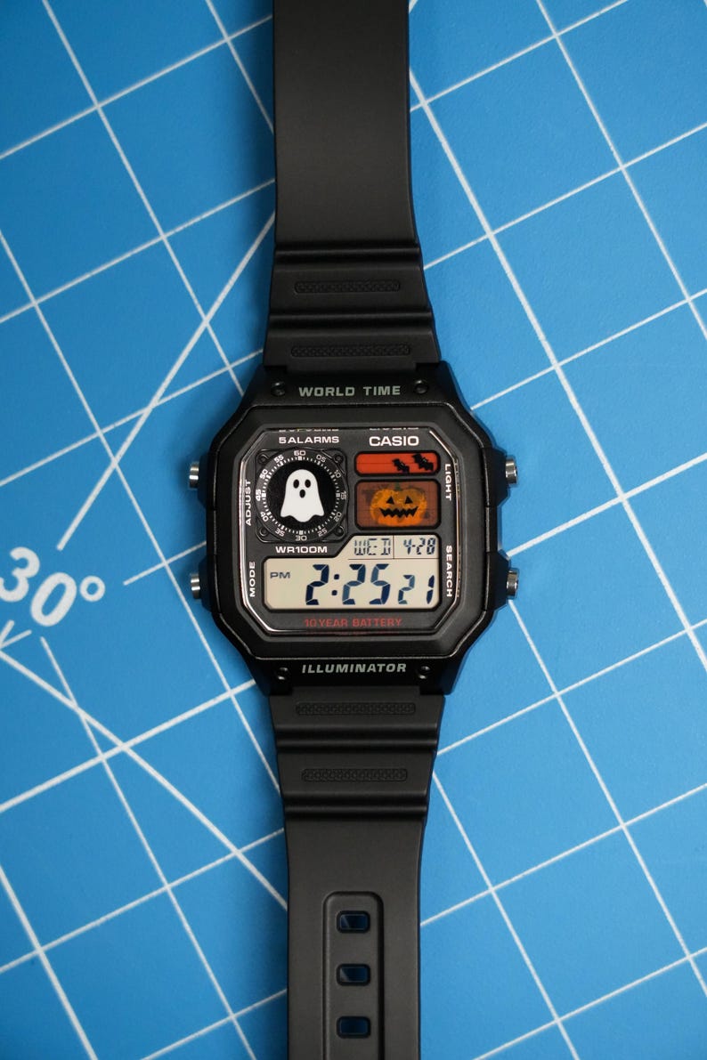 Ghost Decals for Casio Royale (AE1200) - Etsy