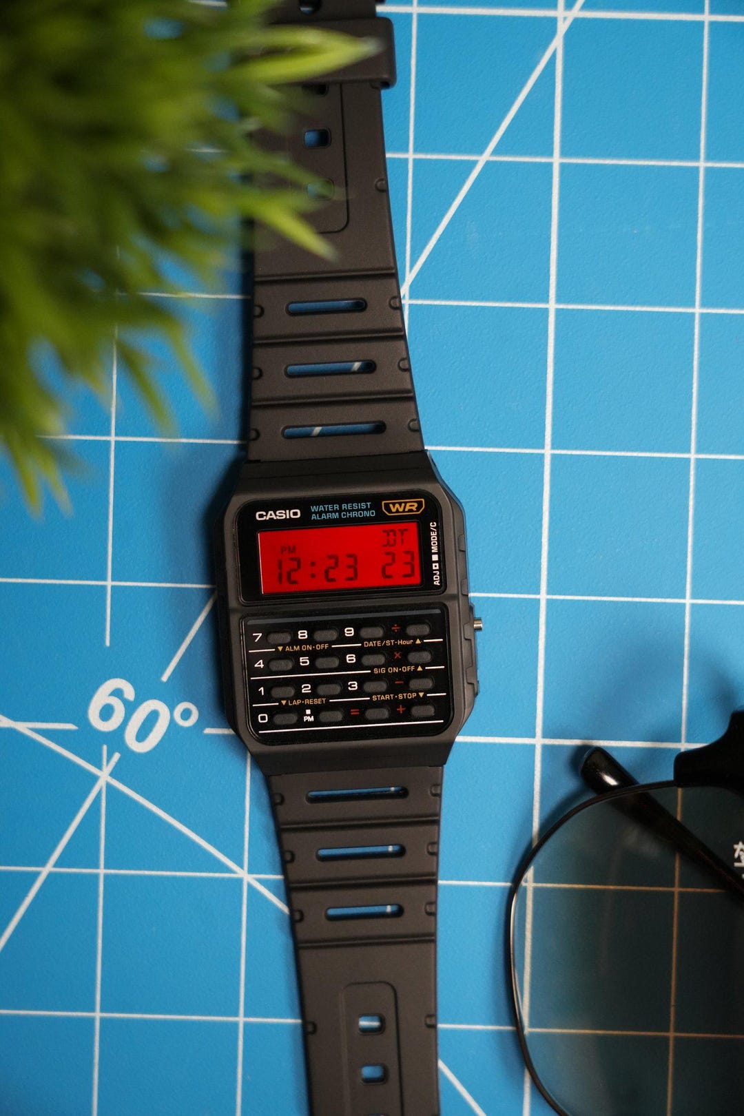 Red Shift - Casio Databank (CA53W) Custom Digital Watch Mod, Brand