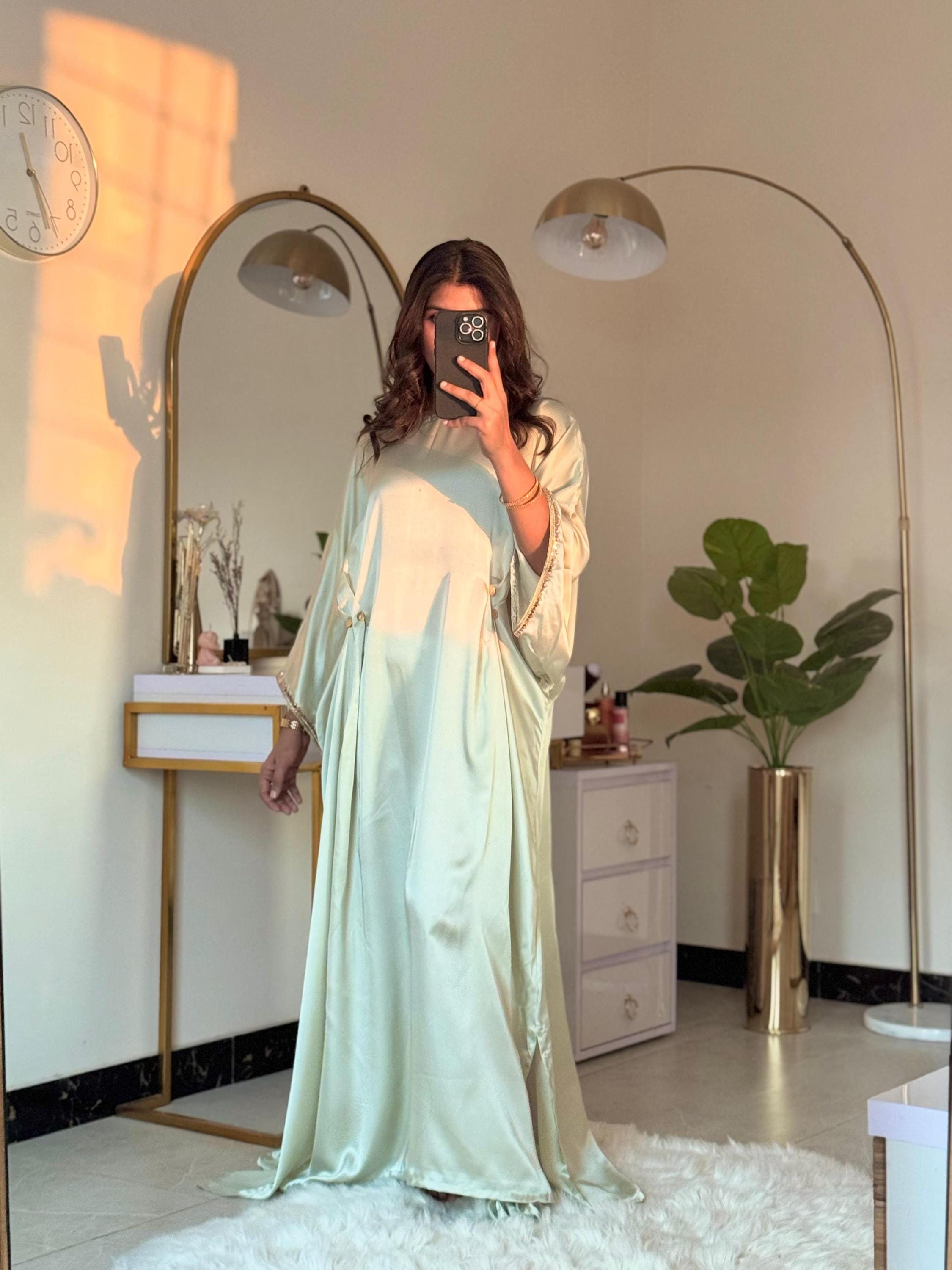 Modest Green Evening Gown - Etsy Modest Green Evening Gown - Etsy