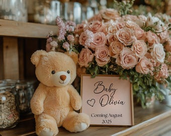 Pregnancy Announcement: Neutral Baby Reveal to Family (Digital Download)