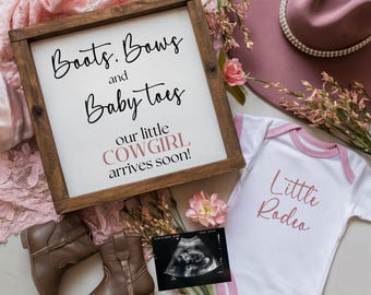 Pregnancy Announcement: Neutral Baby Reveal (Digital Download)