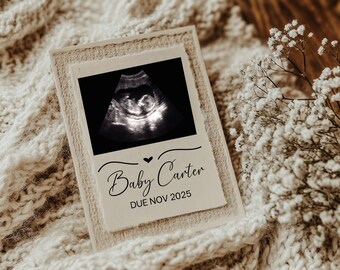 Pregnancy Announcement: Neutral Baby Reveal to Family (Digital Download)