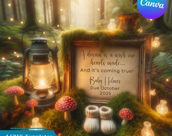 Customizable Pregnancy Announcement: Holiday News Reveal (Digital Download)