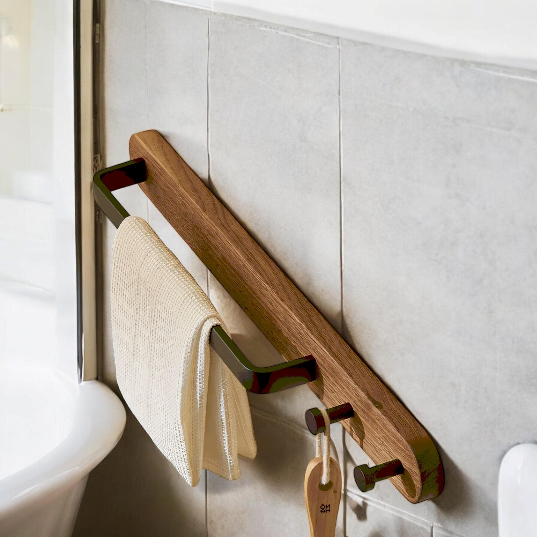 Toallero rústico México