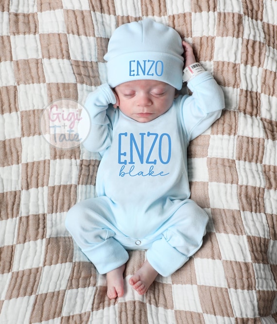 Baby Boy Coming Home Outfit Baby Boy Gift Newborn Boy Outfit