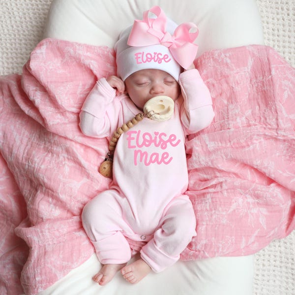 Personalized Baby Girl Clothes - Etsy