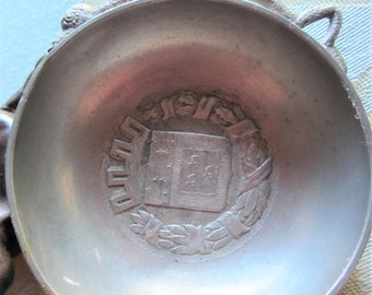 Antique French Snake Trinket Vessel