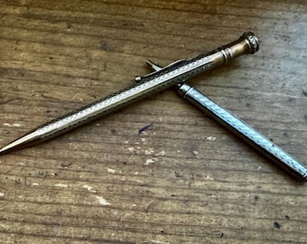 Vintage 1920's Gold Plated Mechanical Pencil