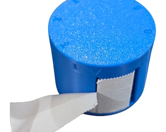 Atomic K Sports Tape Dispenser Container Cutter Measuring Marks Unique Gift Essentials First Aid Gymnastics Crossfit Athletic Tape Holder