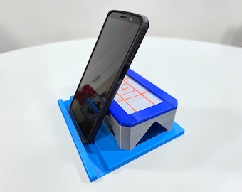 Mini Gymnastics Phone Stand Trampoline Cute Miniature Competition Trampoline Phone Holder Desk Decor Special Gift for Gymnasts Teams Coaches
