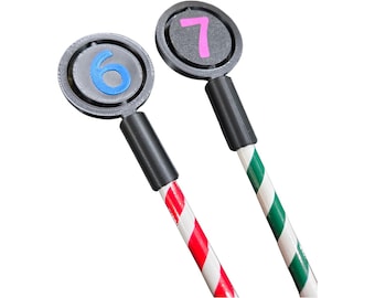 6/7 draaiende potloodtoppers (set van 2)