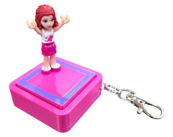 Mini Gymnastics Floor Fidget Cute Miniature Push Bag Charm Gymnastics Mini Floor Desk Decor Special Gift Teams Coaches Atomic K Fidget Toy